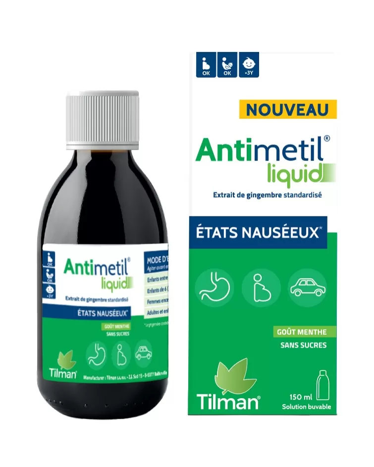 Antimetil ingver sirup