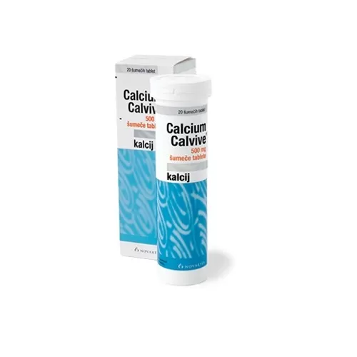 Calcium Calvive 500 mg šumeče tablete