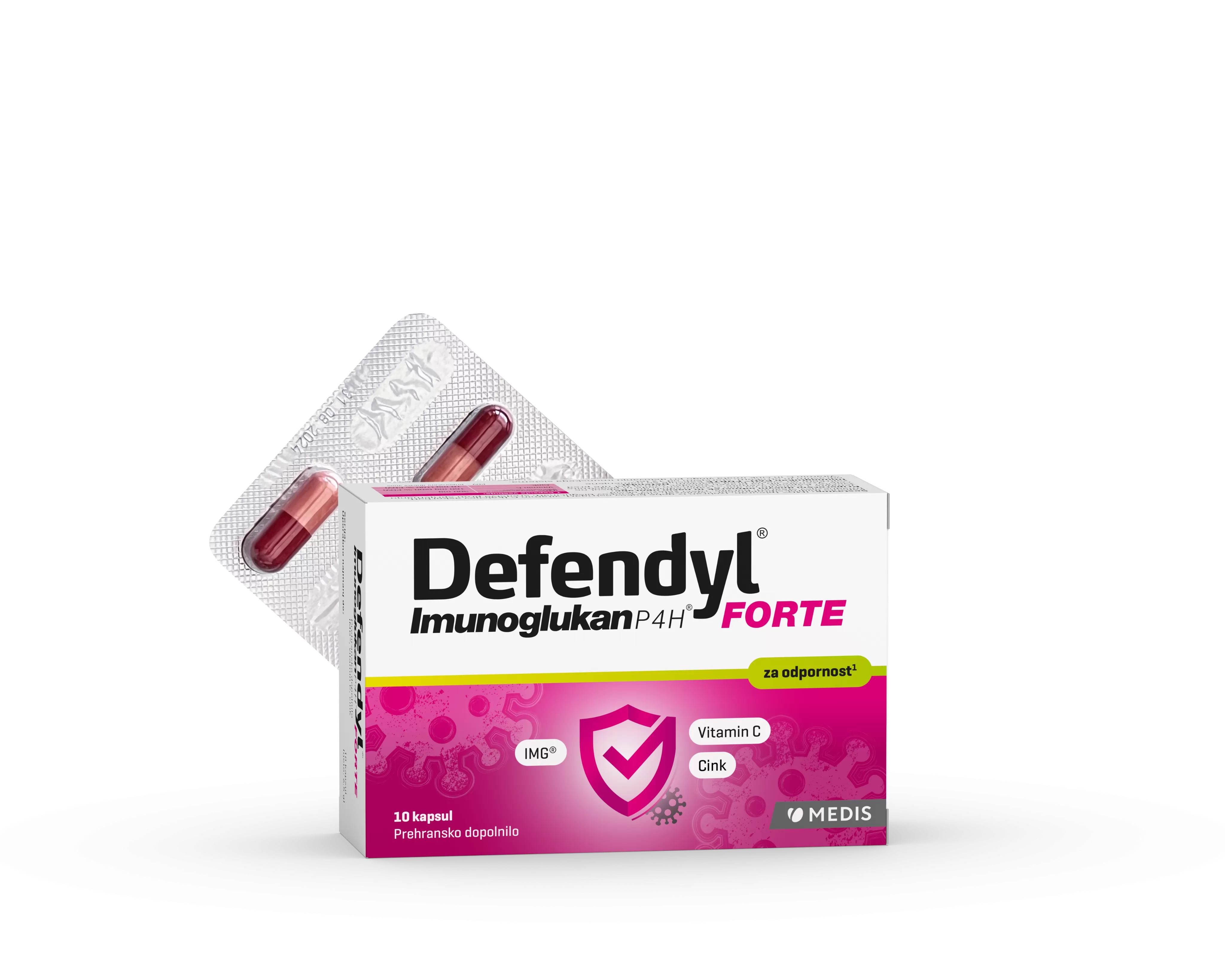 DEFENDYL Imunoglukan P4H Forte 10 kapsul