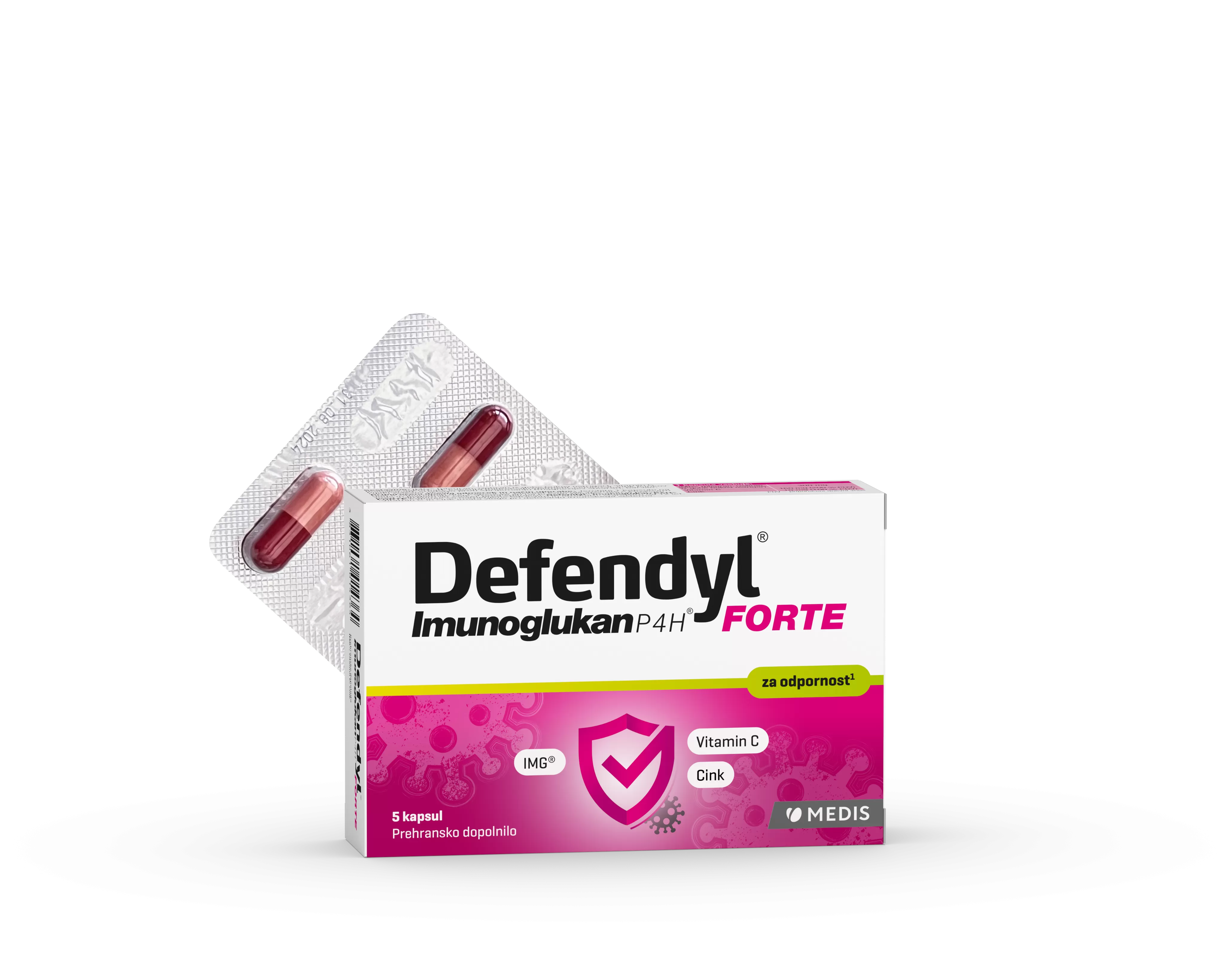 DEFENDYL Imunoglukan P4H Forte 5 kapsul