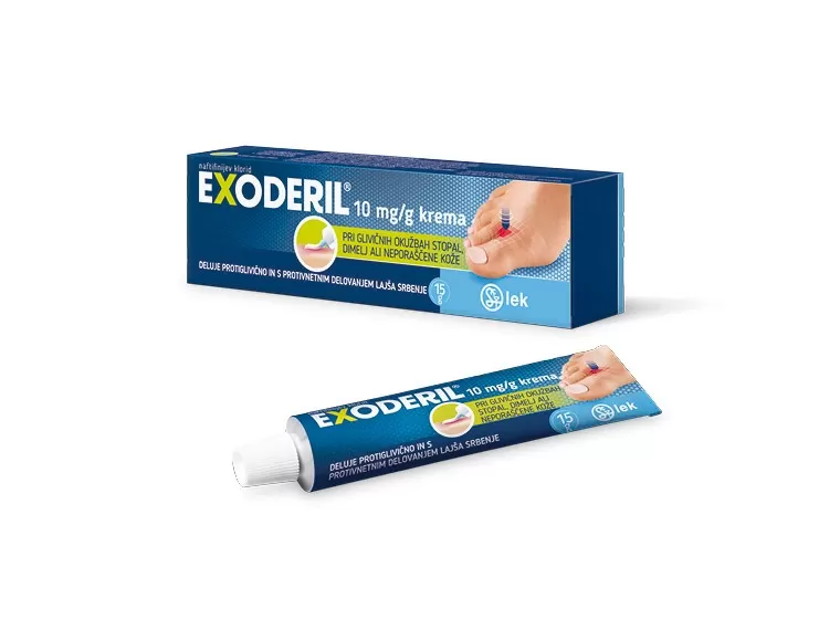 Exoderil 10 mg/g krema