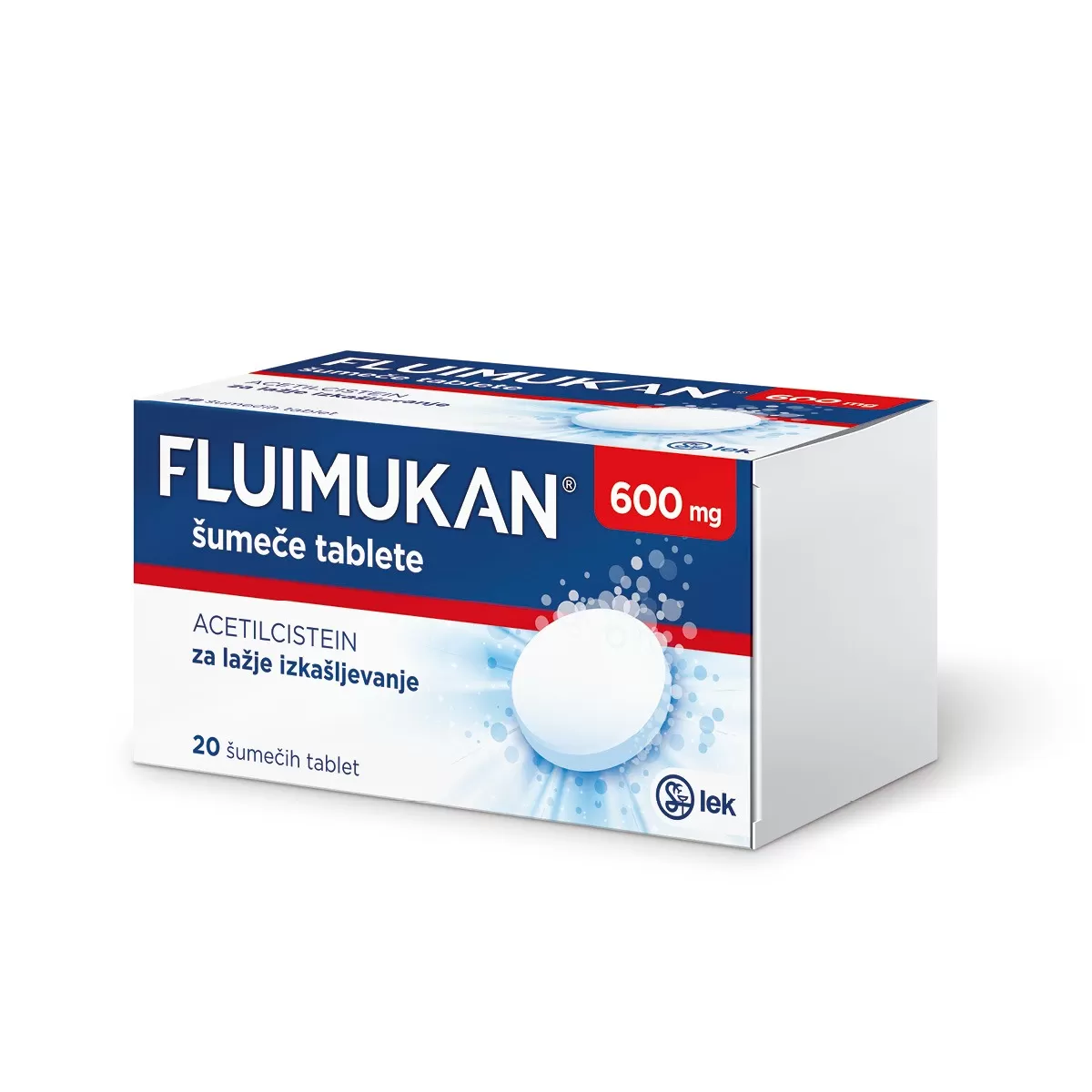 Fluimukan 600 mg šumeče tablete