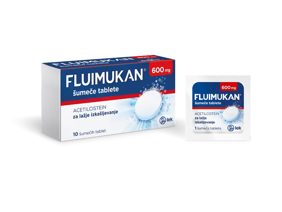 Fluimukan 600 mg šumeče tablete