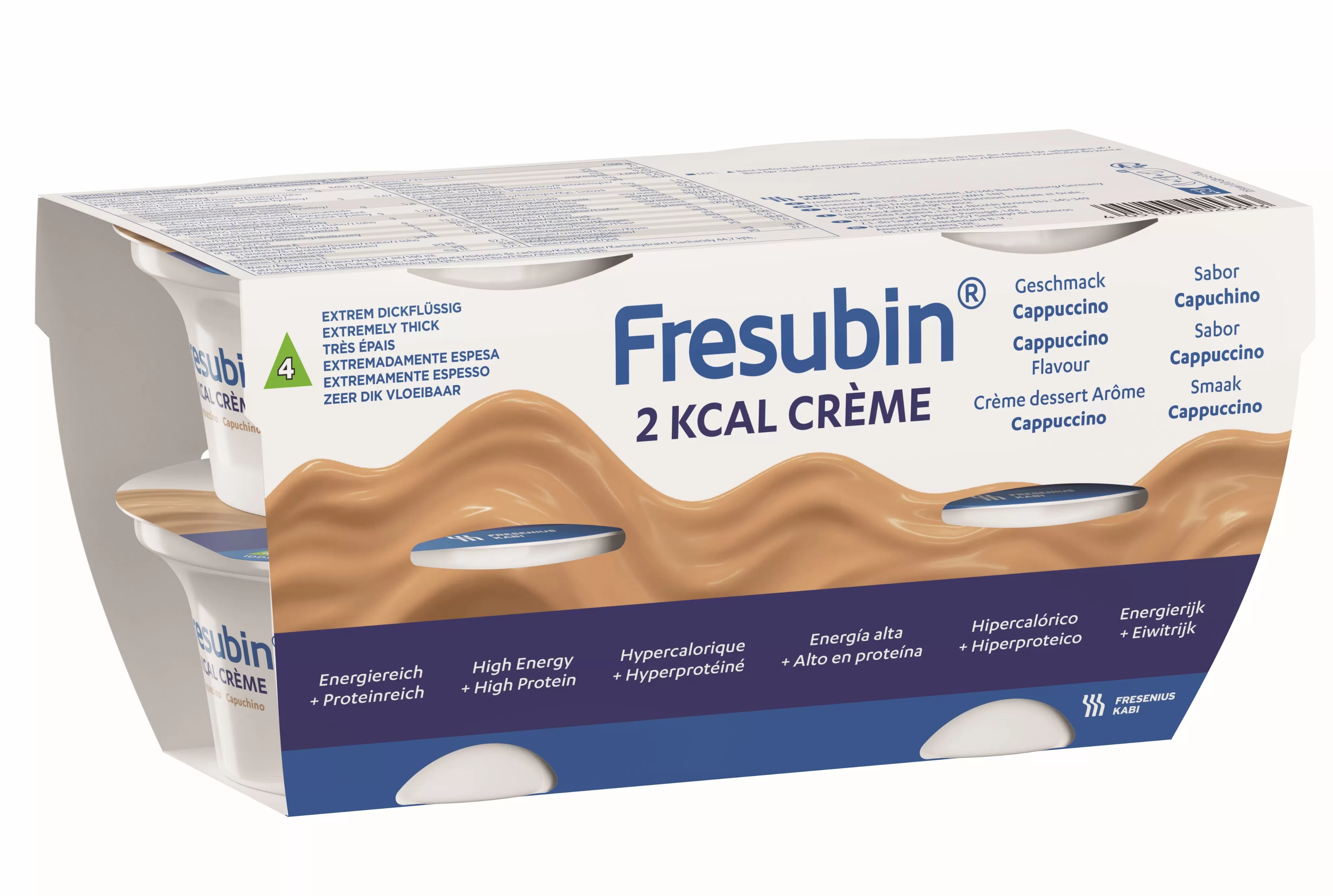 FRE SUBIN 2 Kcal CREME kapučino 4 x 125 lon