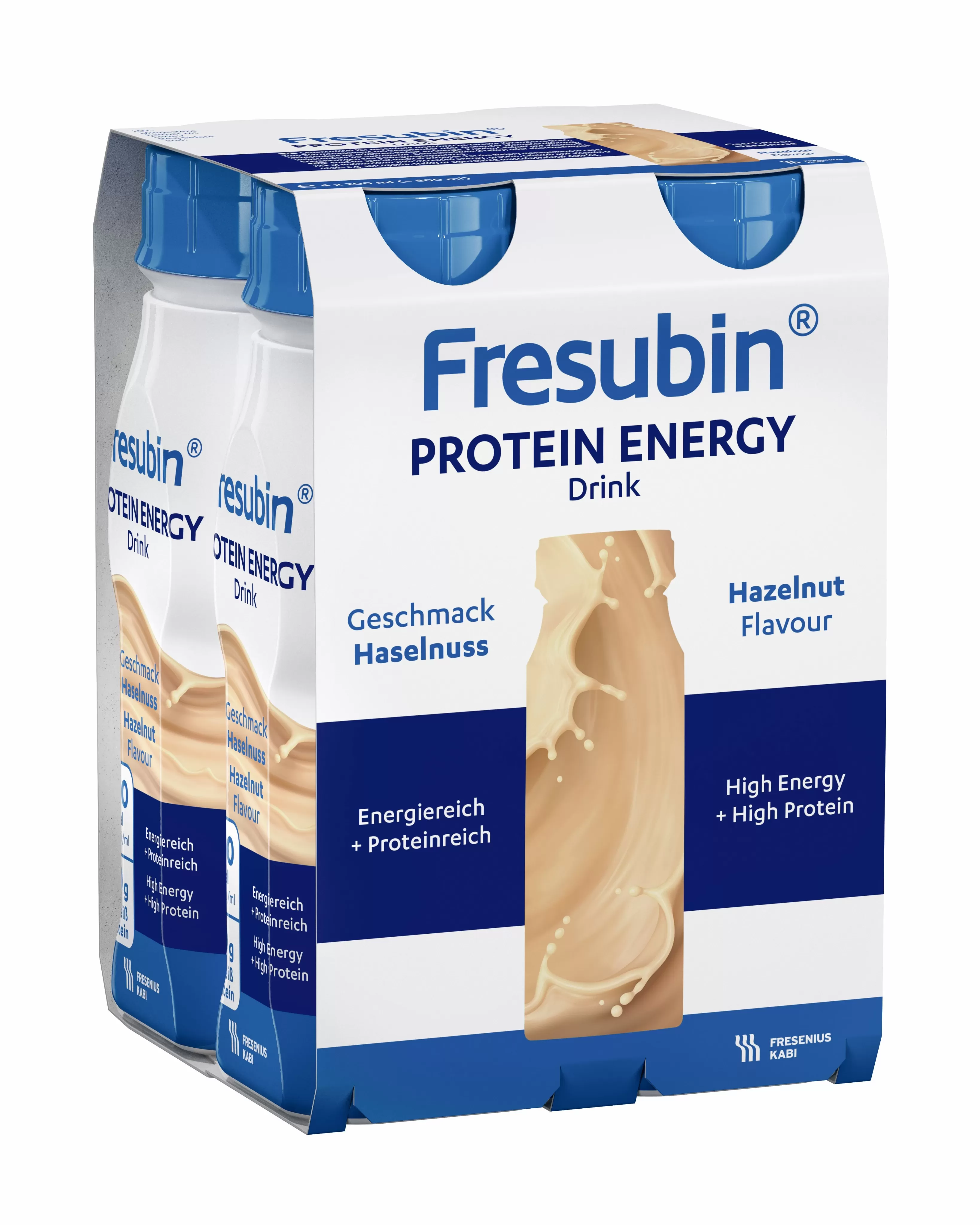FRE SUBIN energy PROTEIN lešnik 4 x 200 ml
