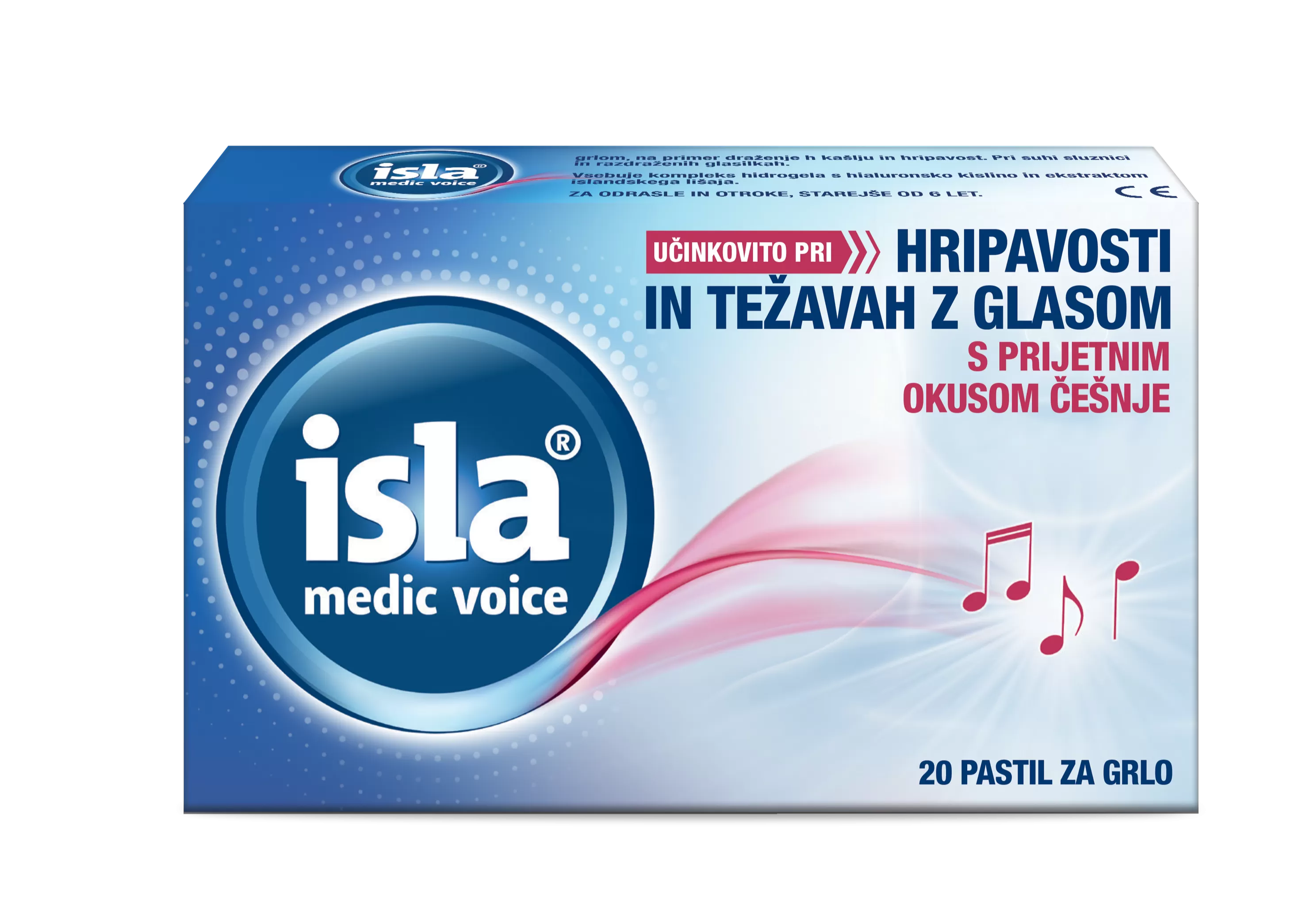 Isla Medic Voice 20 pastil