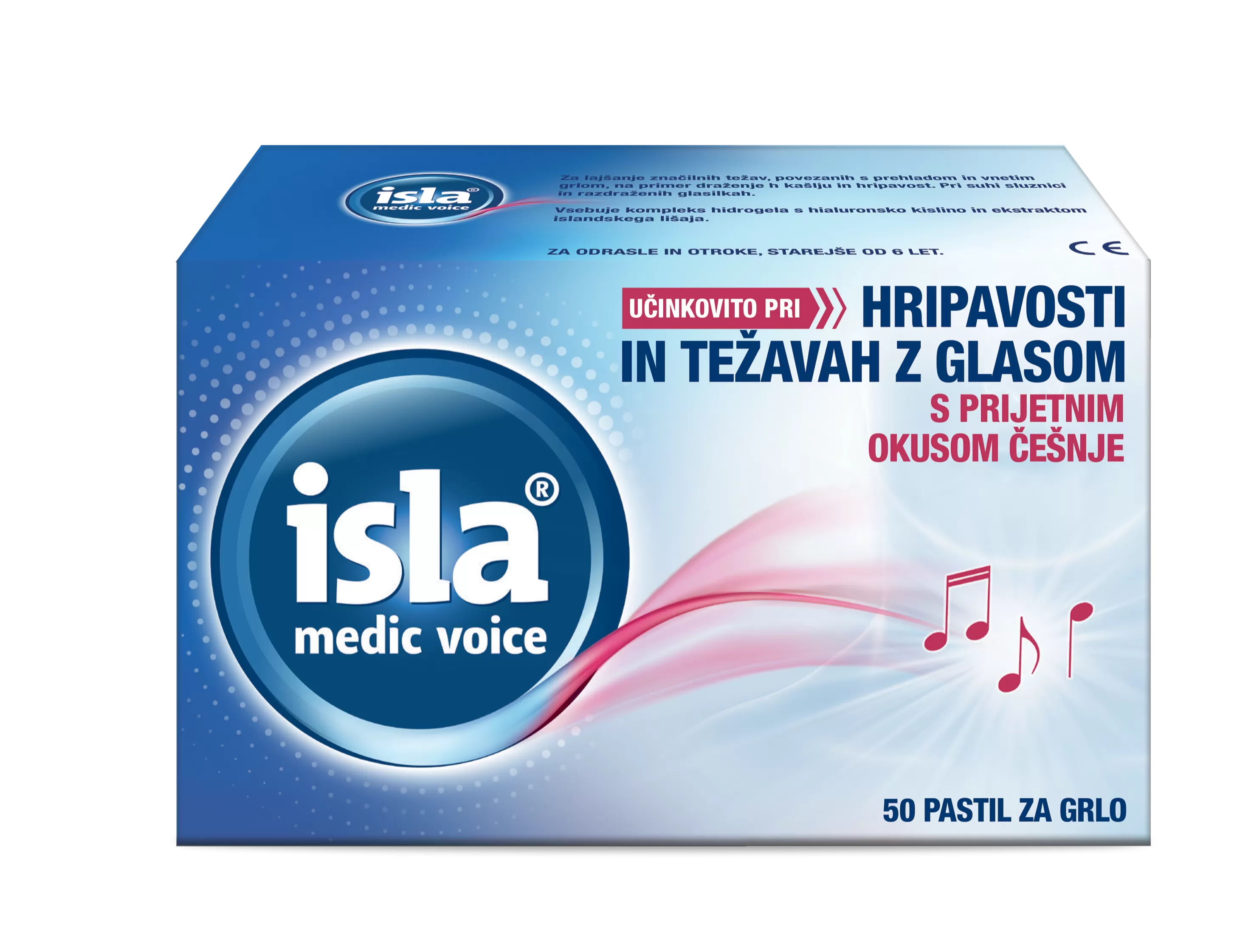 Isla Medic Voice 50 pastil