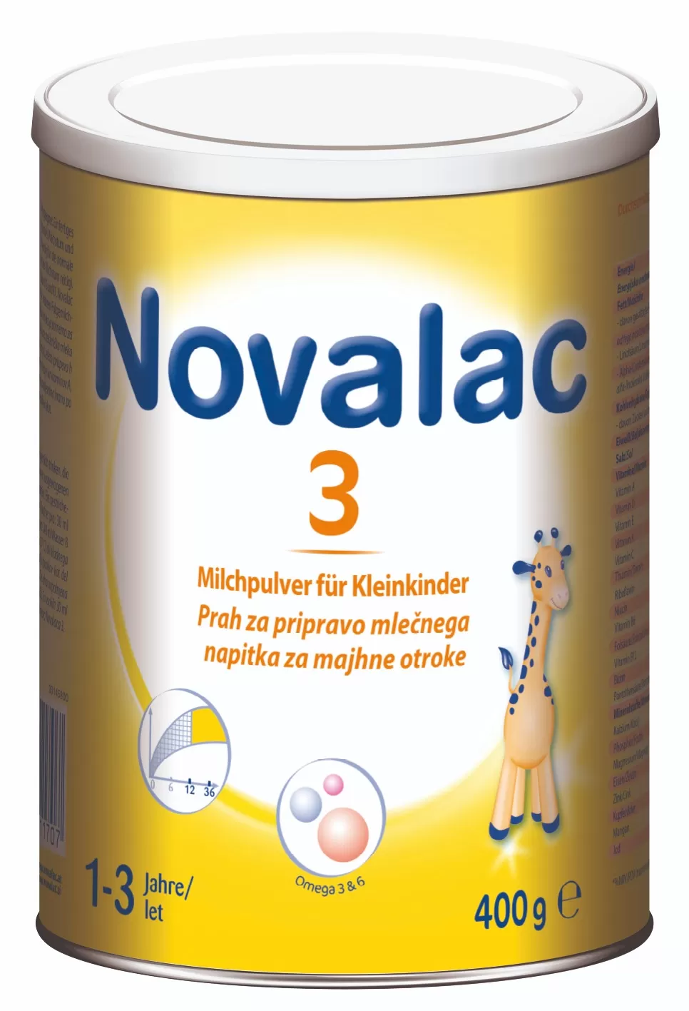 NOVALAC 3 mleko 1-3 let, 400 g 