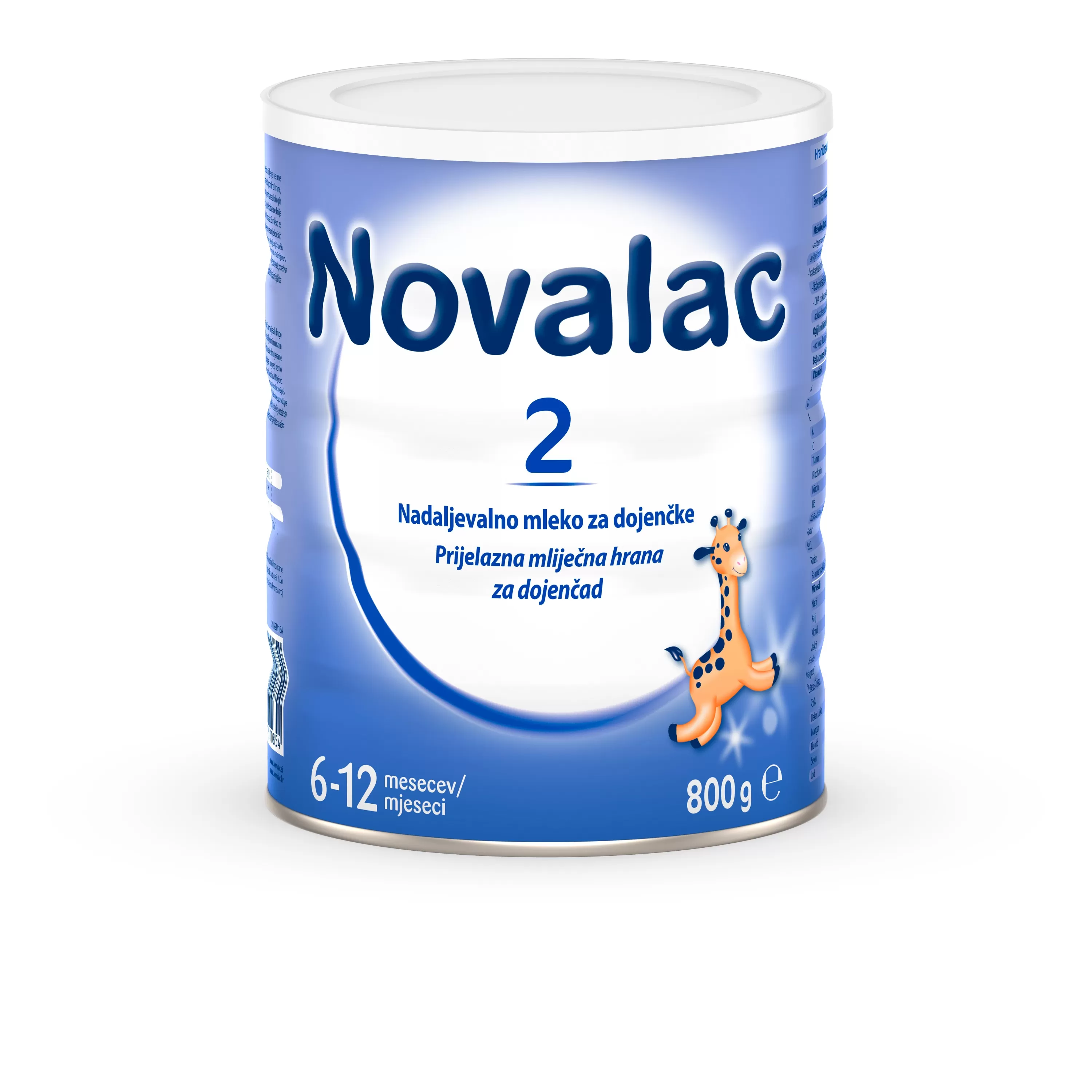 NOVALAC mleko 6-12 mesecev, 800 g 