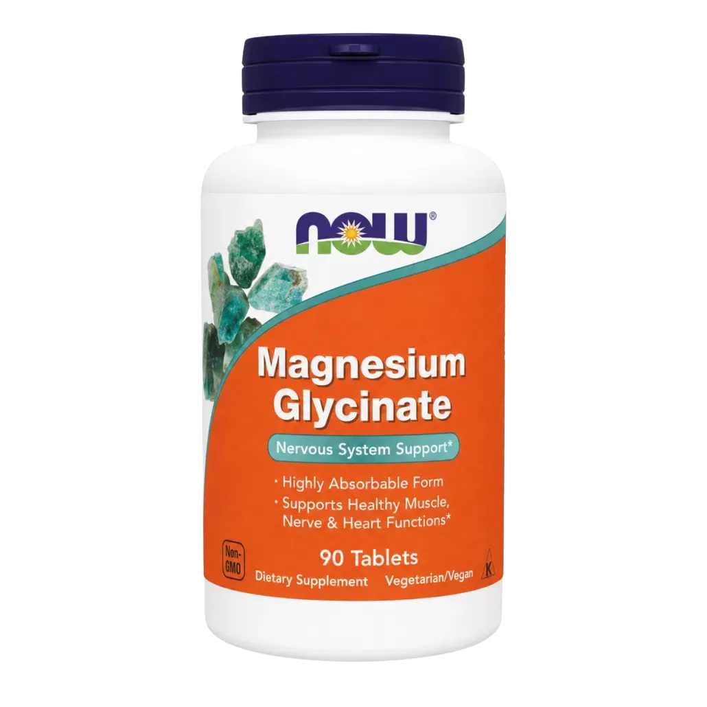 NOW Magnezijev glicinat 90 tbl 