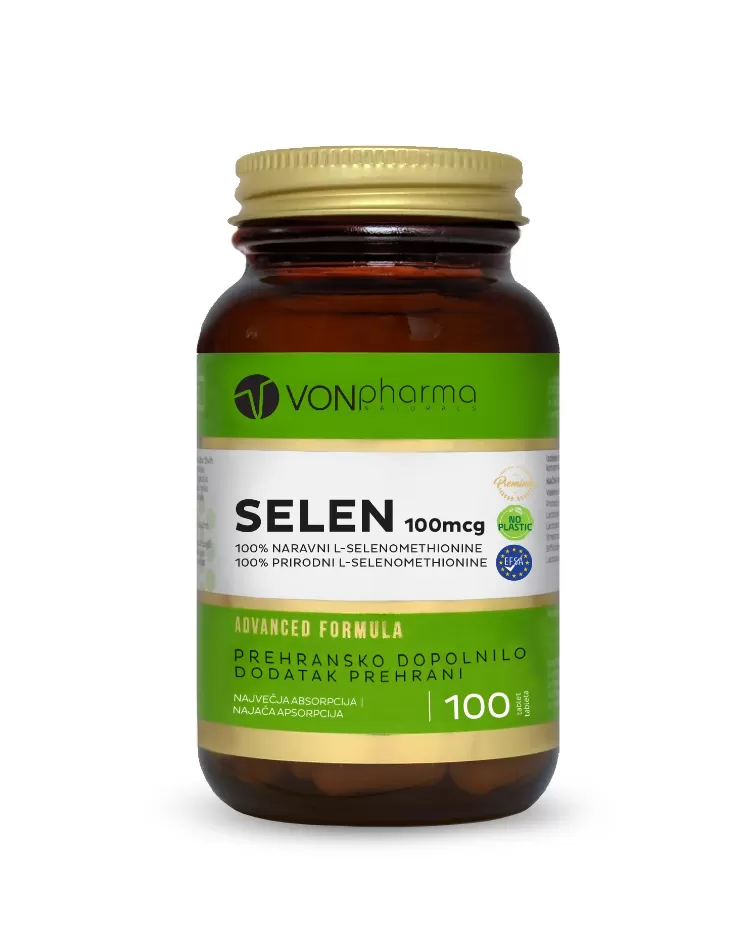 VONpharma Selen 100 mcg, tablete