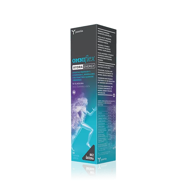 YASENKA OMNIFLEX HYDRA ENERGY šumeče tablete 